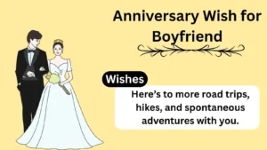 Read more about the article Anniversary Wish for Boyfriend: Heartfelt and Creative Wishes to Make His Day Special in 2025