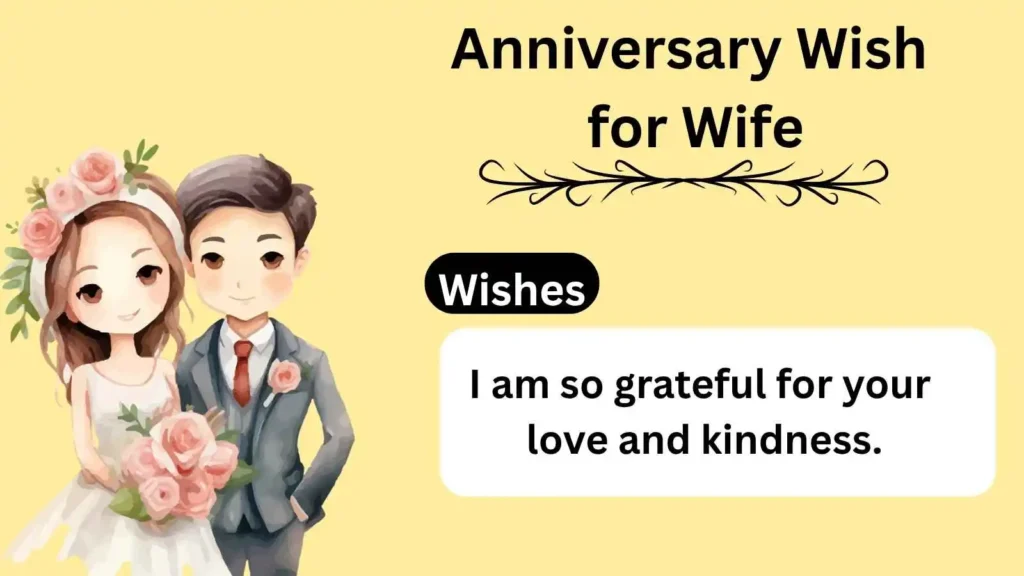 Anniversary Wish for Wife
