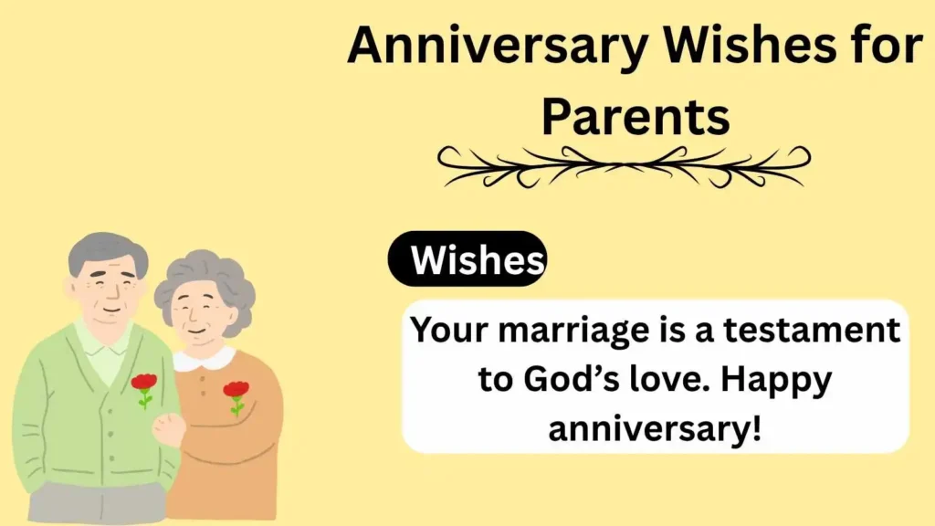Anniversary Wishes for Parents