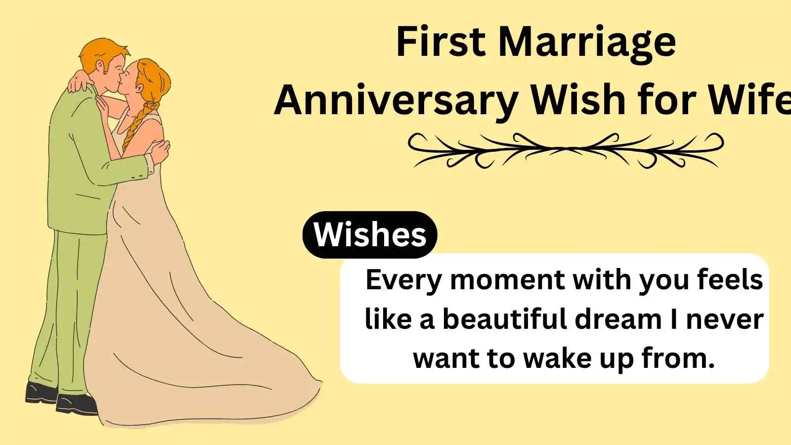 You are currently viewing First Marriage Anniversary Wish for Wife: Heartfelt Messages to Melt Her Heart in 2025