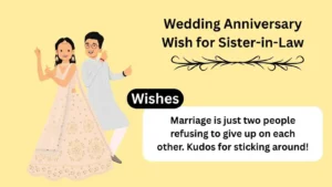 Read more about the article Top 350+Wedding Anniversary Wish for Sister-in-Law: Heartfelt & Fun Messages for 2025