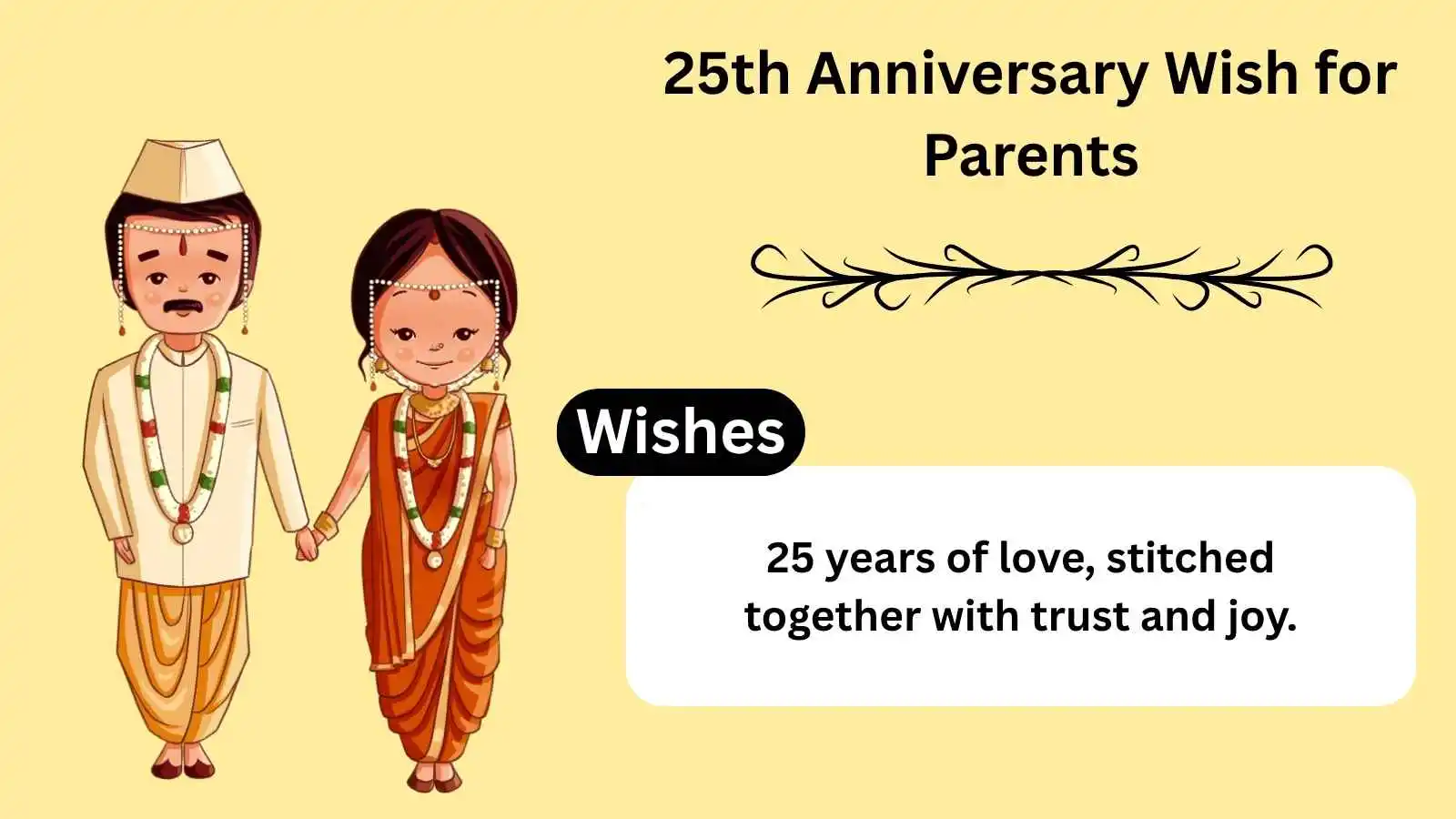 You are currently viewing 25th Anniversary Wish for Parents: Heartfelt Messages to Celebrate Their Love in 2025