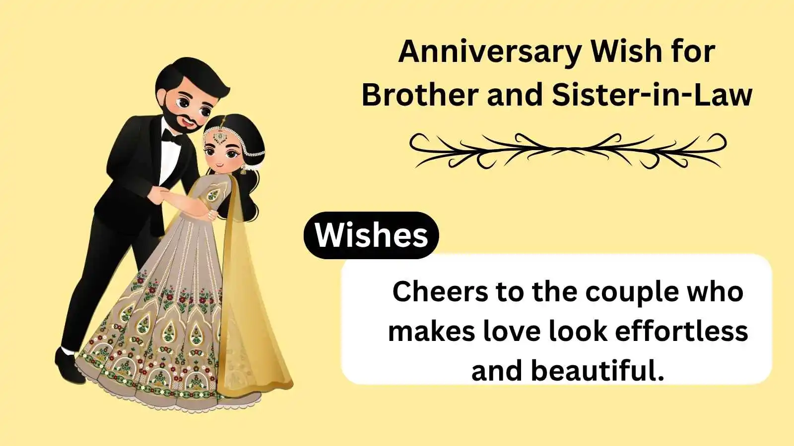 You are currently viewing Anniversary Wish for Brother and Sister-in-Law: Heartfelt & Fun Messages in 2025