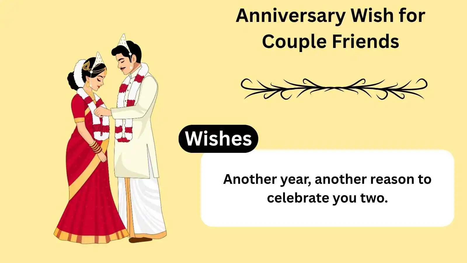 Read more about the article Best 550+Anniversary Wish for Couple Friends – Heartfelt & Fun Messages for 2025