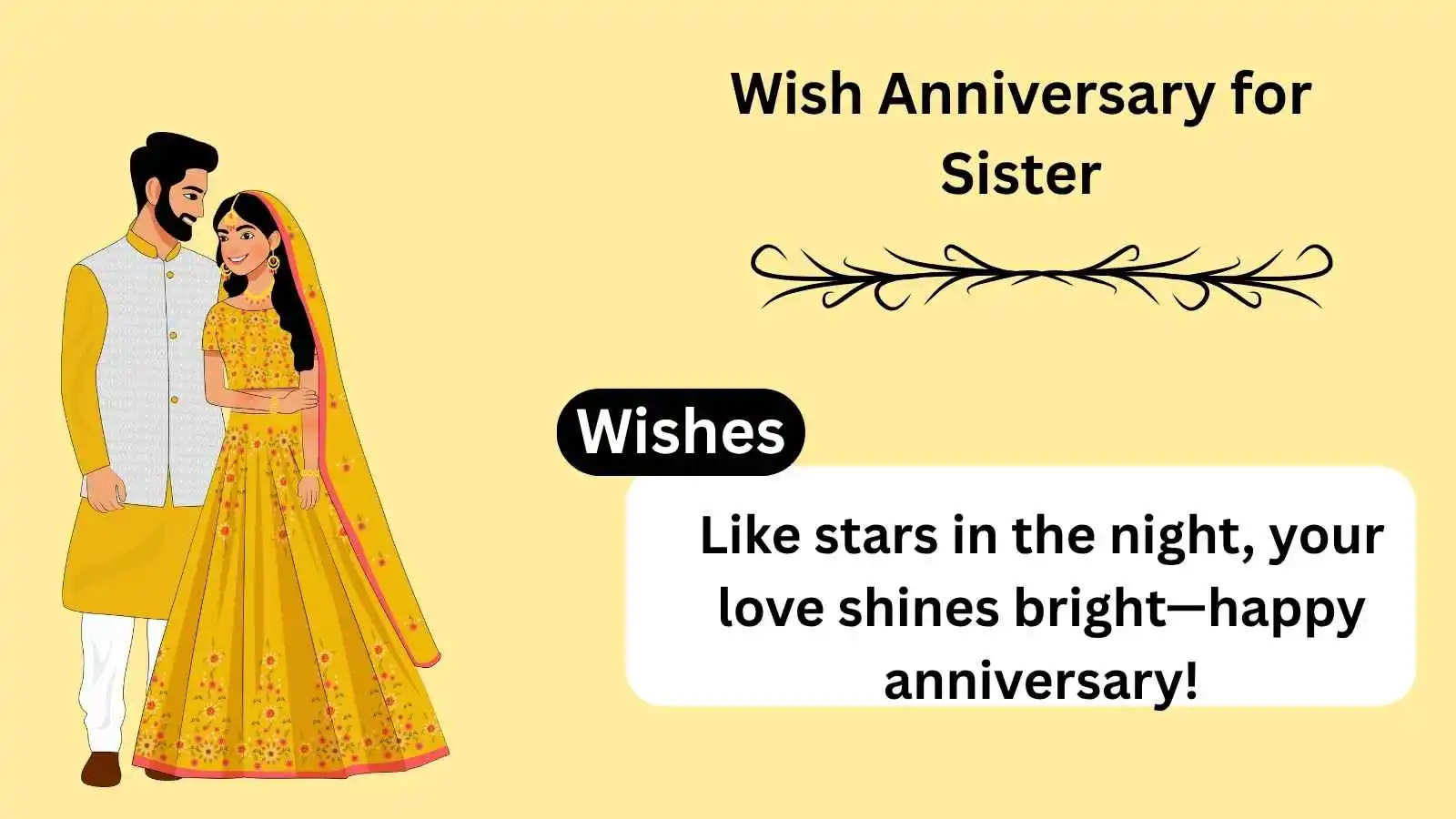 You are currently viewing How to Wish Anniversary for Sister: Heartfelt & Creative Messages in 2025
