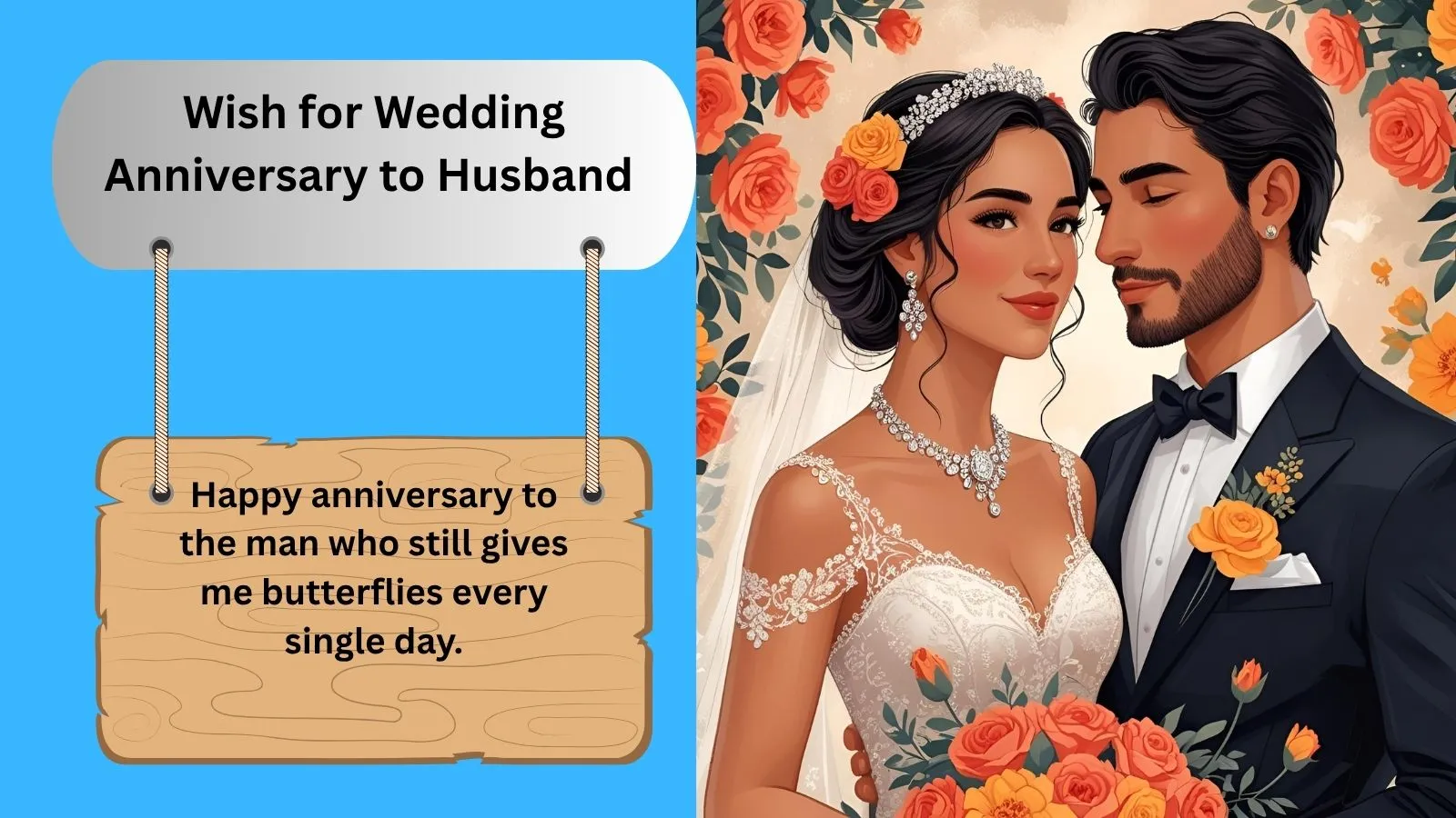 You are currently viewing Best 400+Wish for Wedding Anniversary to Husband for 2025
