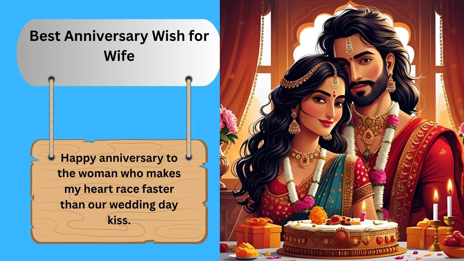 You are currently viewing Best Anniversary Wish for Wife: Make Her Smile, Swoon, and Celebrate for 2025