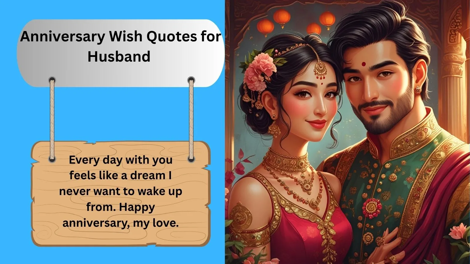 You are currently viewing Anniversary Wish Quotes for Husband – Heartfelt & Romantic Messages for 2025